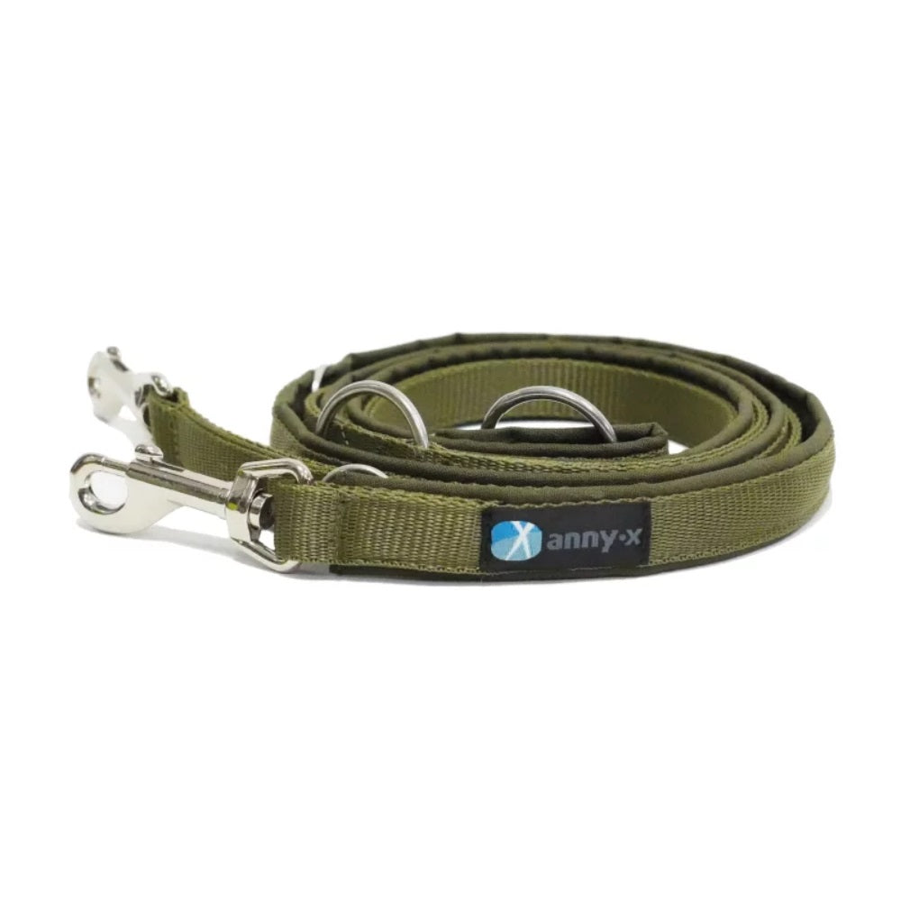 Honden sleeplijn met rubber antislip (15 meter Honden sleeplijn met rubber antislip (15 meter